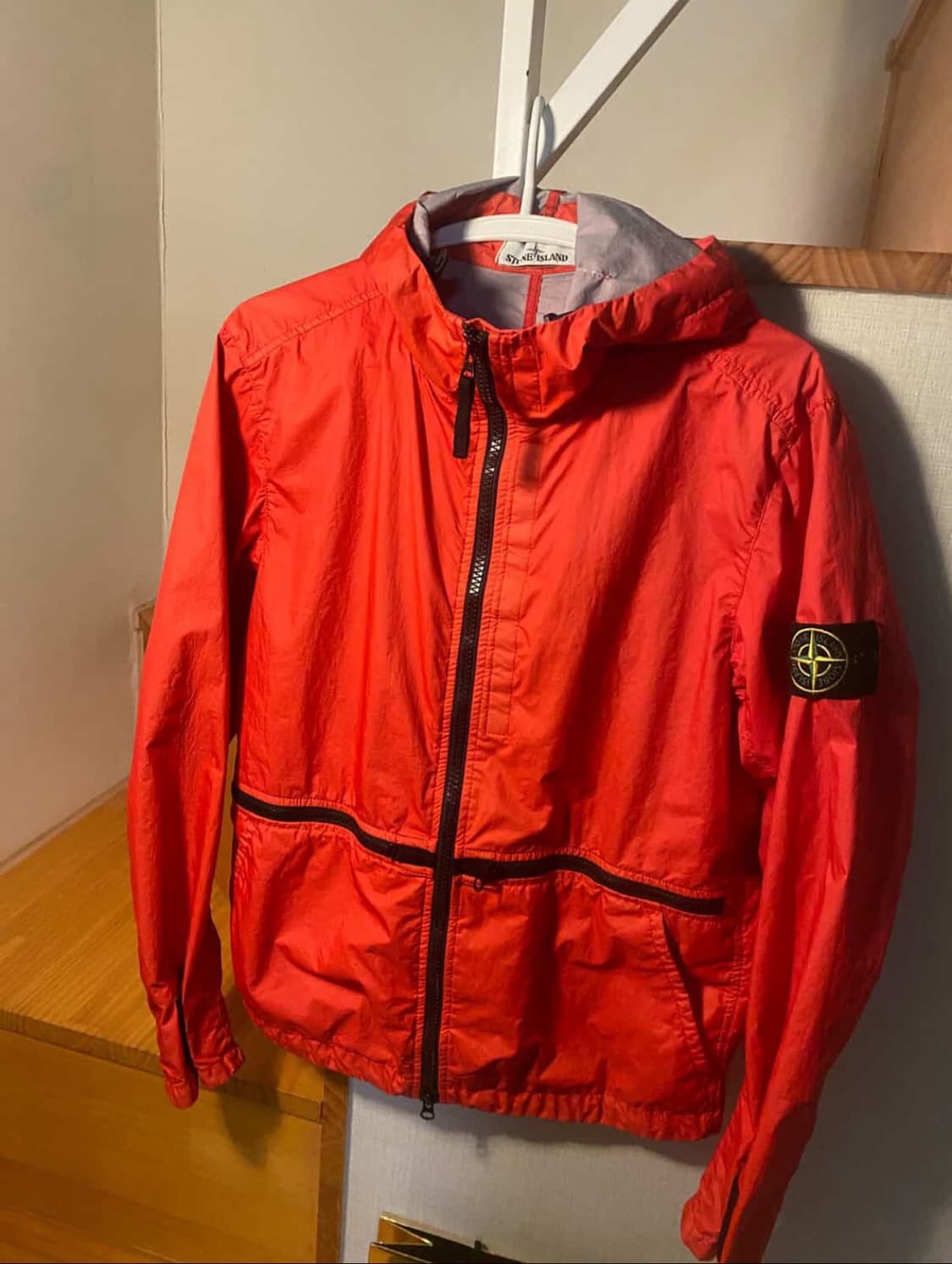 스톤아알랜드 멤브라나 오렌지 바람막이 상품이미지1