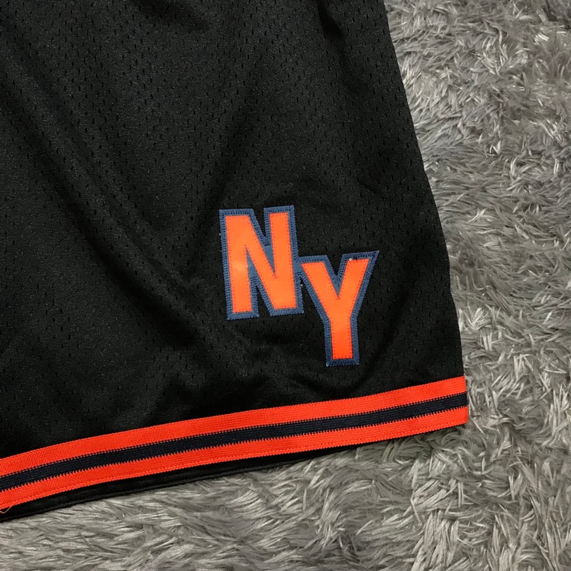 [[M, A급] 나이키(NIKE)팀 NBA 뉴욕 농구 반바지p303 상품이미지4