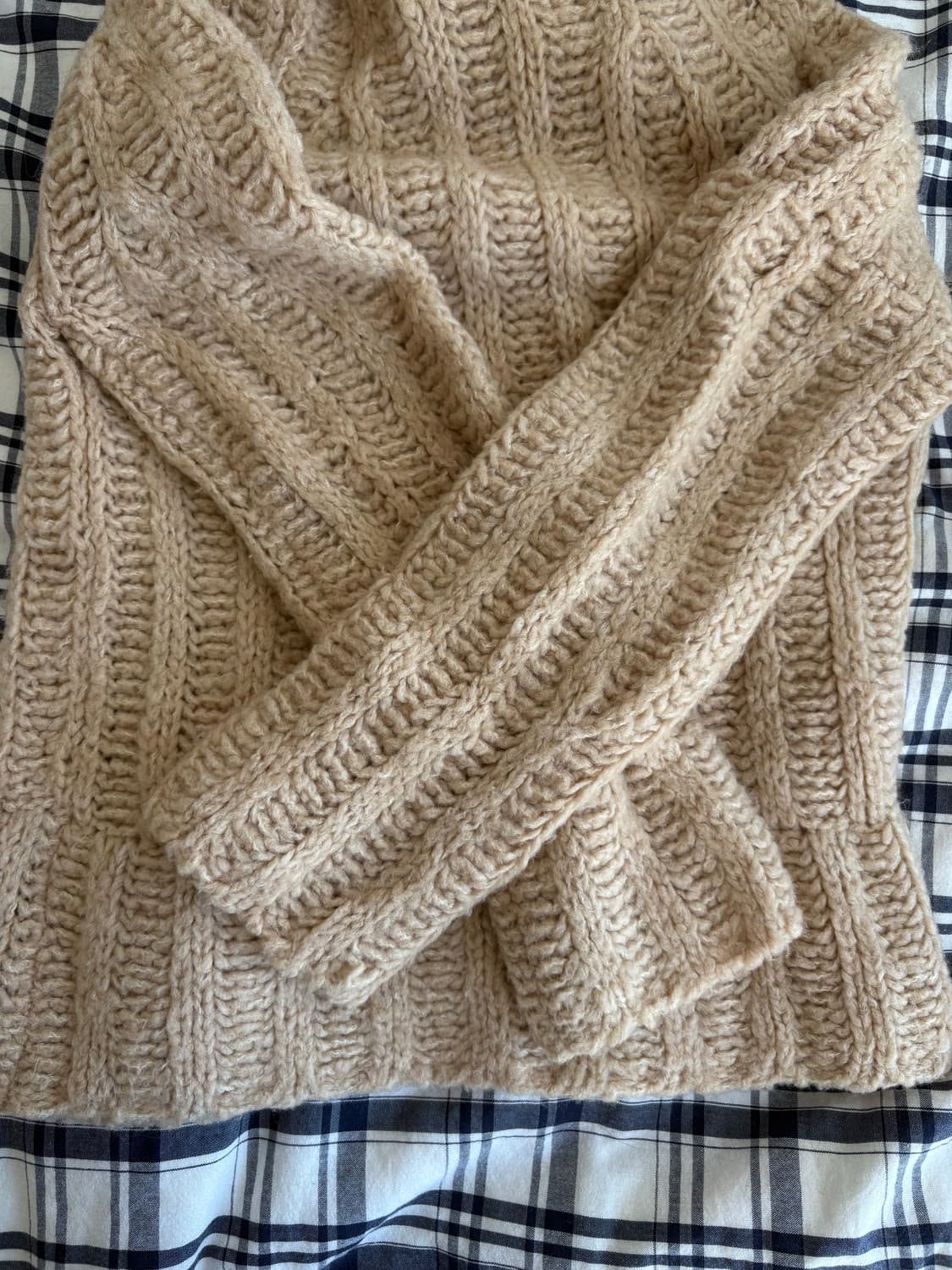 질샌더 목폴라 스웨터 베이지 상품이미지3