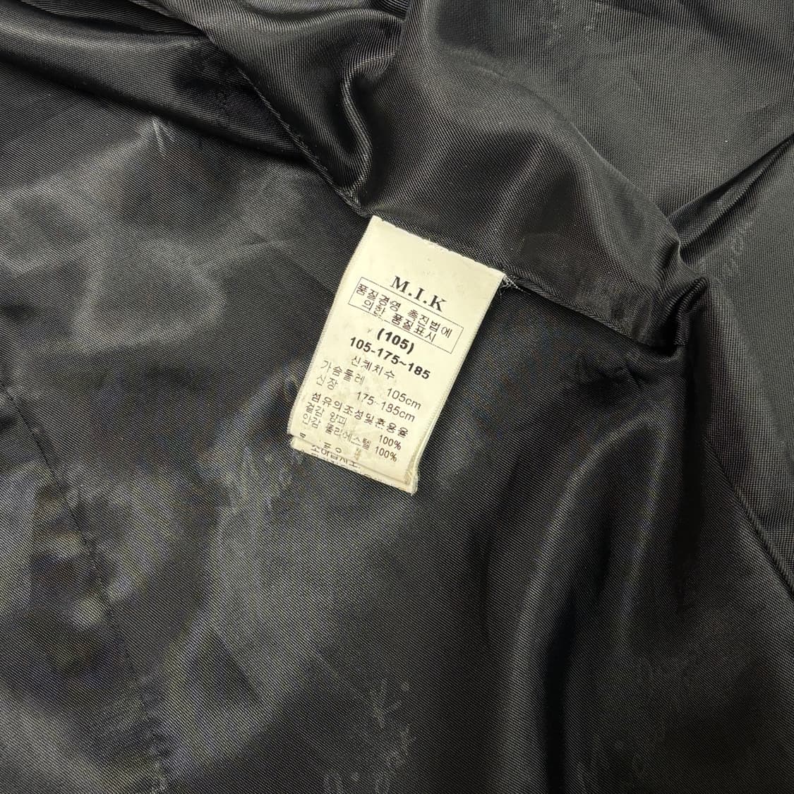 [착용샷] MIK 리얼 레더 램스킨 가죽 블레이저 105 상품이미지6