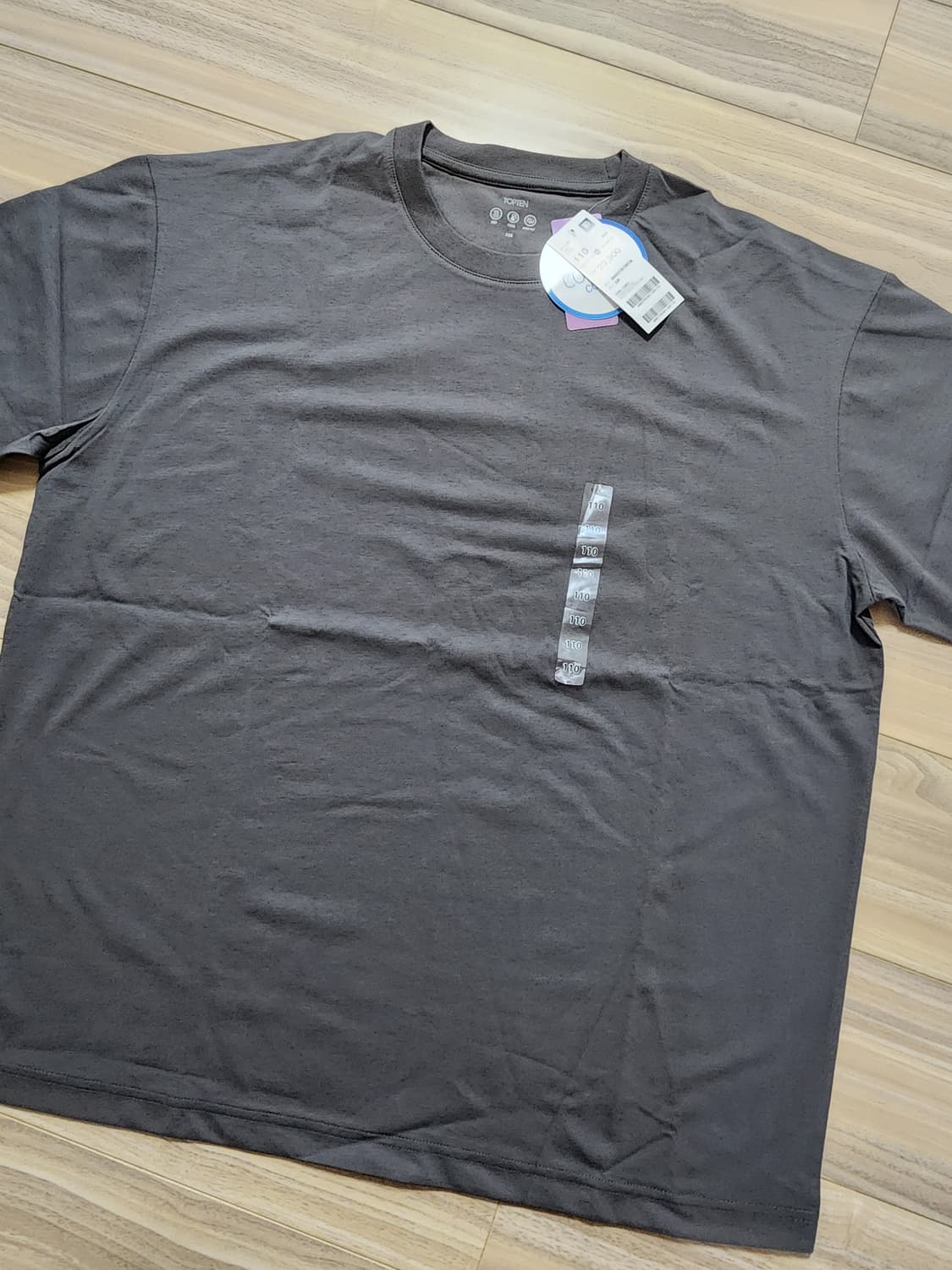 탑텐쿨에어반팔티셔츠그레이110 상품이미지1