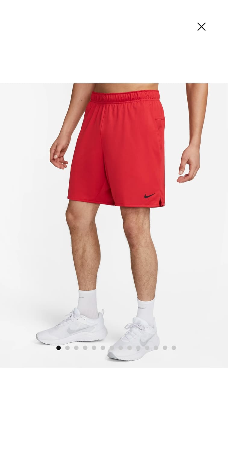 [L] 나이키 반바지  7인치 새상품 검 빨 회 3개 상품이미지4