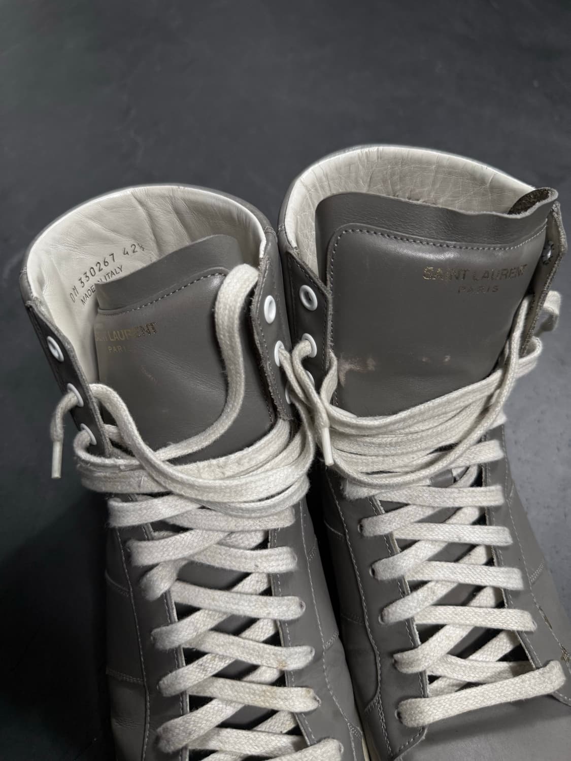 Saint Laurent 2013 SL03 Hightop Sneakers 상품이미지4