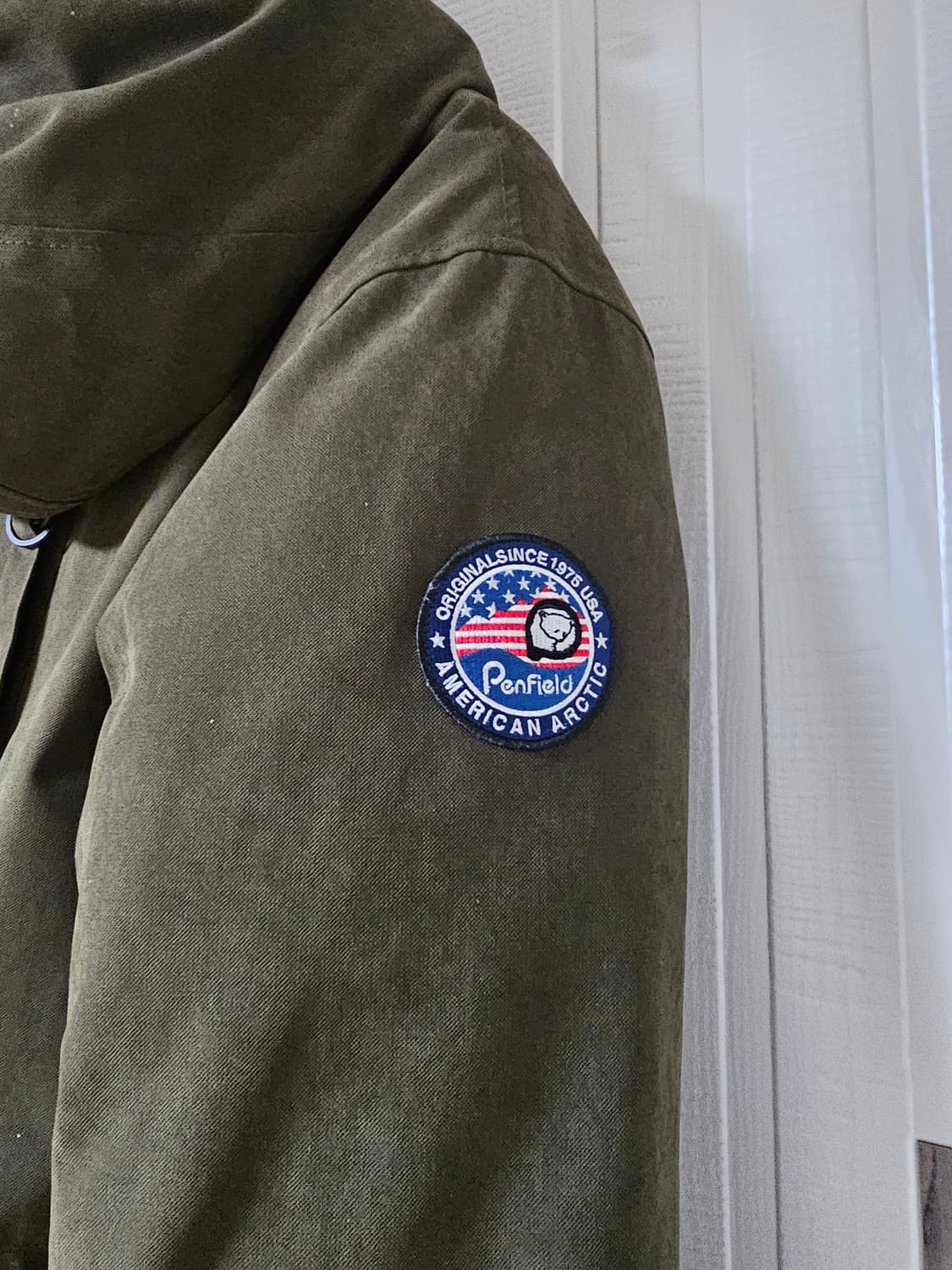 펜필드 아메리칸 후삭 다운 패딩 카키 L 상품이미지3