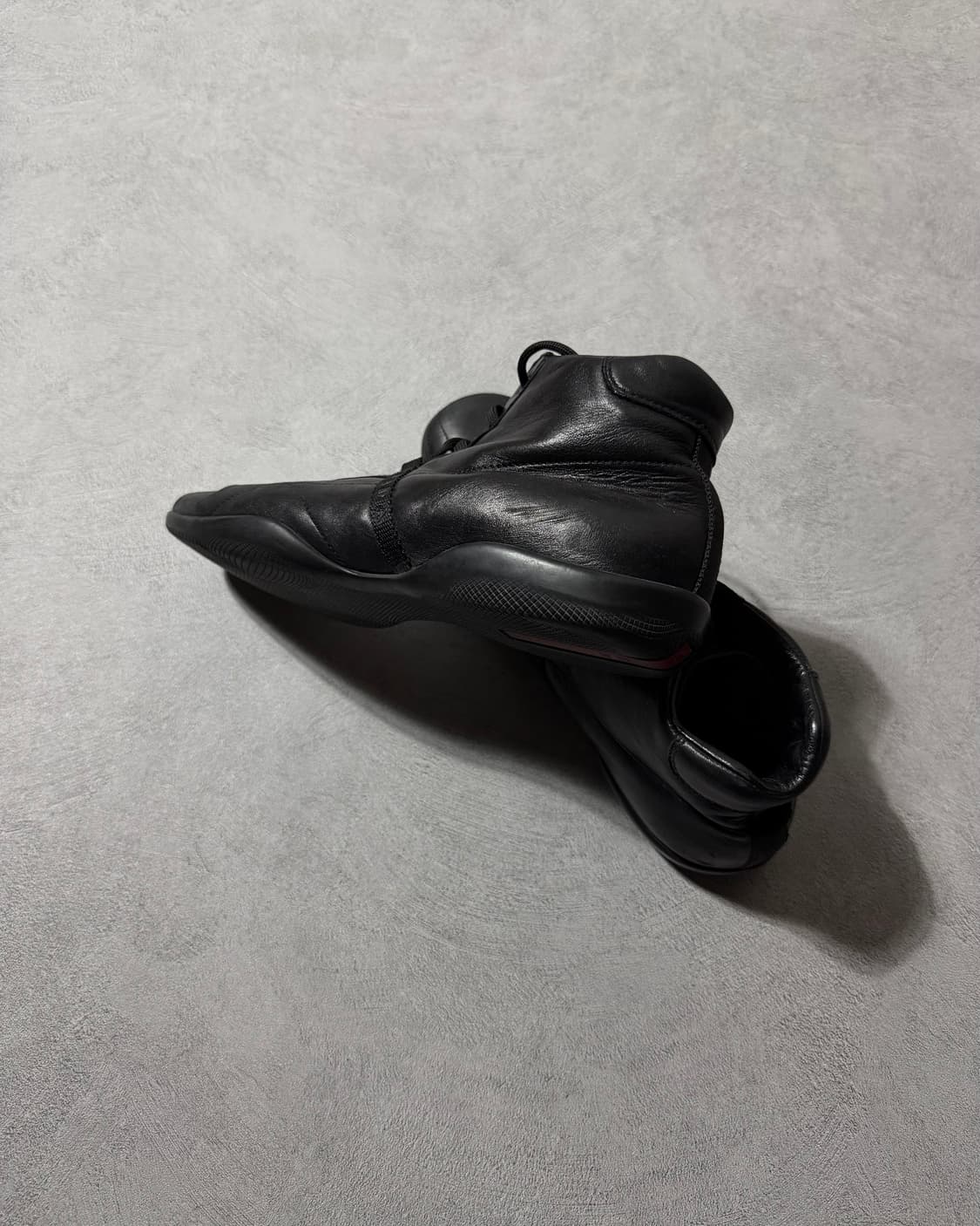 프라다 스포츠 카프스킨 하이탑 스니커즈  상품이미지4