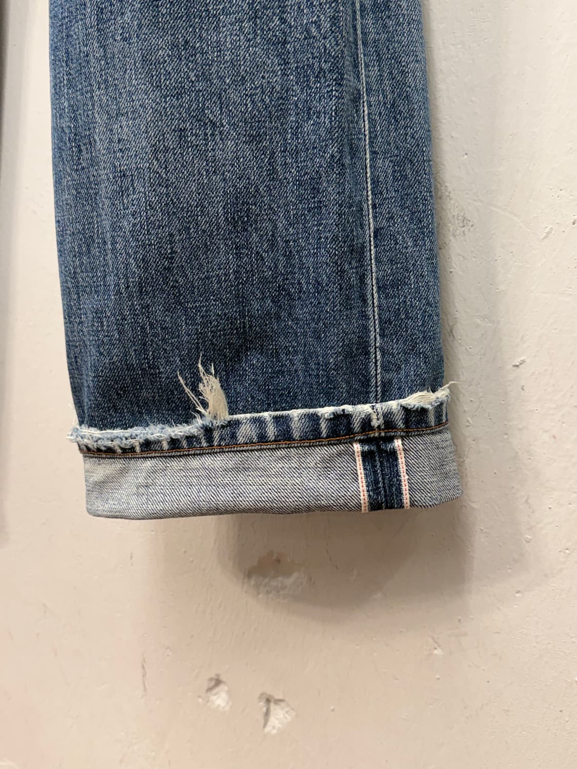 90s Lvc 502XX Selvedge Stright Denim Pan 상품이미지4