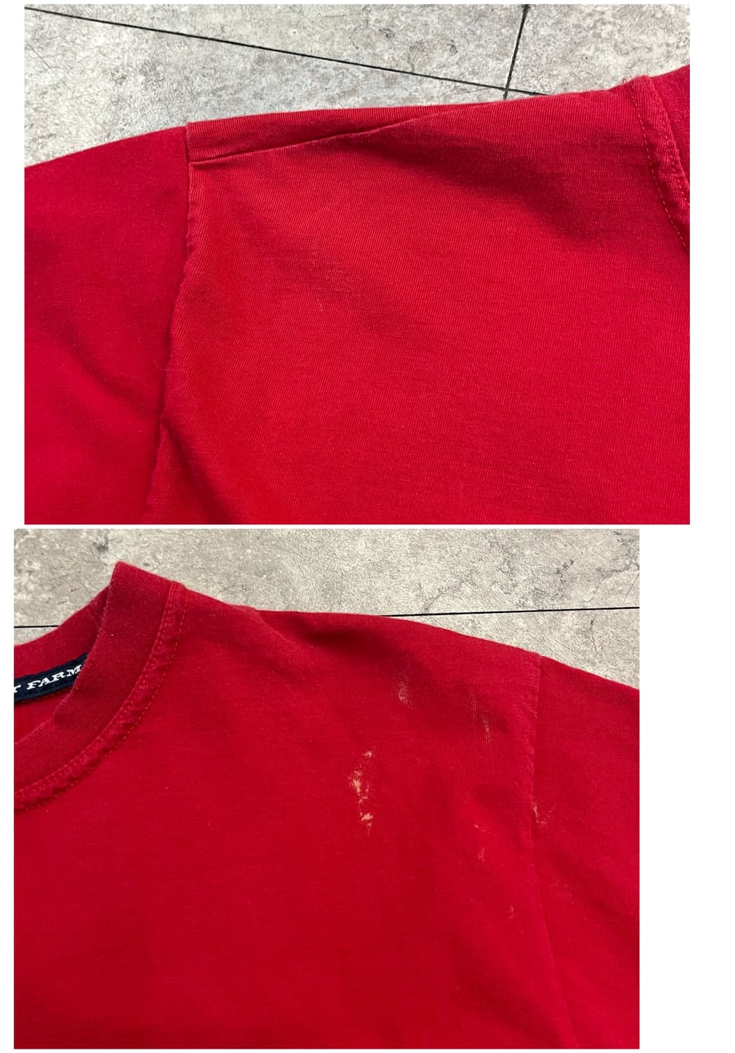 Phat farm 반팔티 레드 L #csz2964 상품이미지6