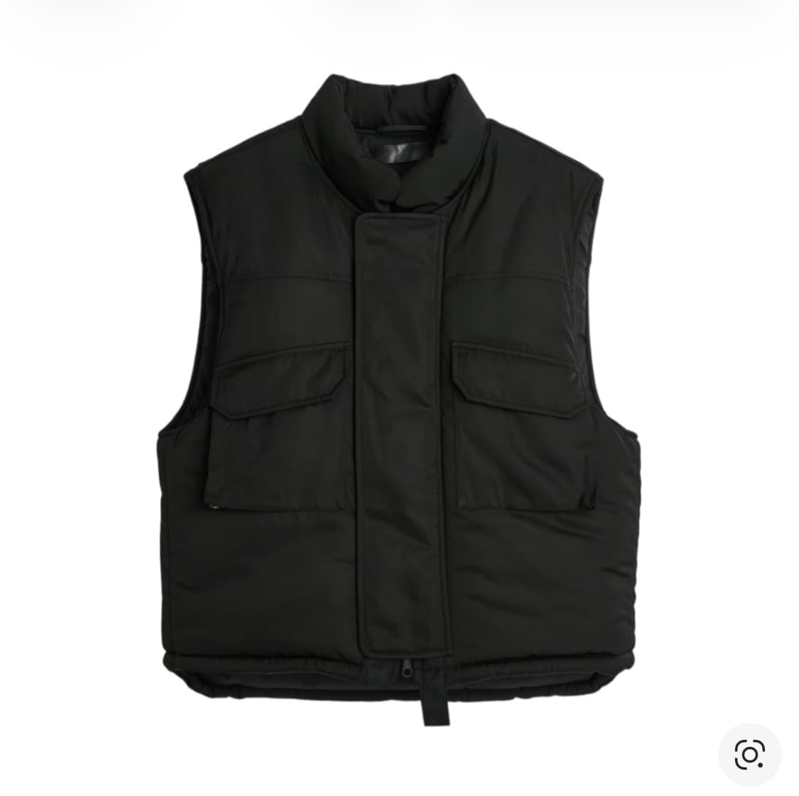 (48) 아워레가시 빠삐용 베스트 블랙 드레이프 테크 상품이미지1