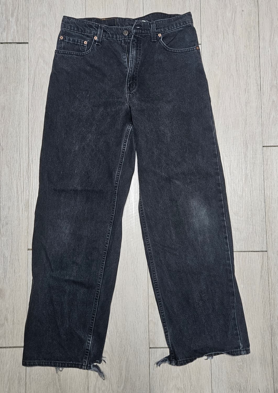 90s 리바이스 567 흑청 레드탭 상품이미지1