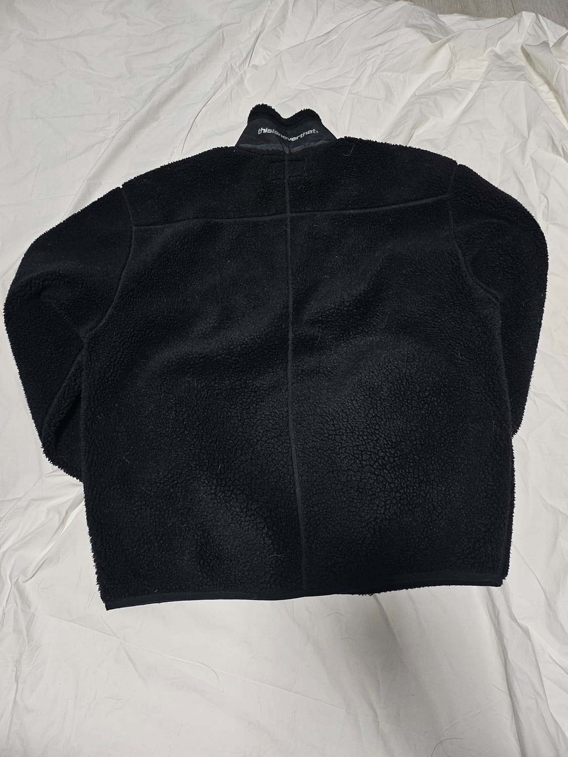 디스이즈네버댓 플리스 블랙 L 상품이미지2