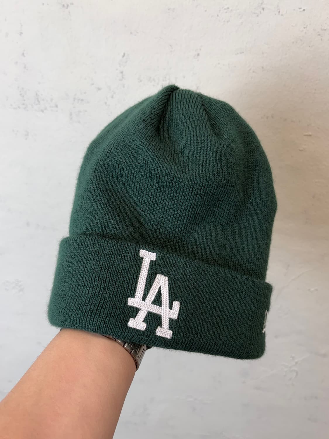 디스이즈네버댓 뉴에라 엘에이 다저스 비니 그린 상품이미지2