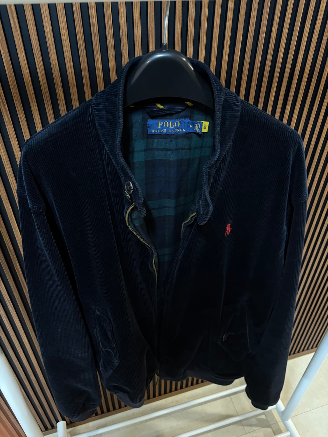 폴로 랄프로렌 바라쿠다 코듀로이 자켓 M 네이비 상품이미지1