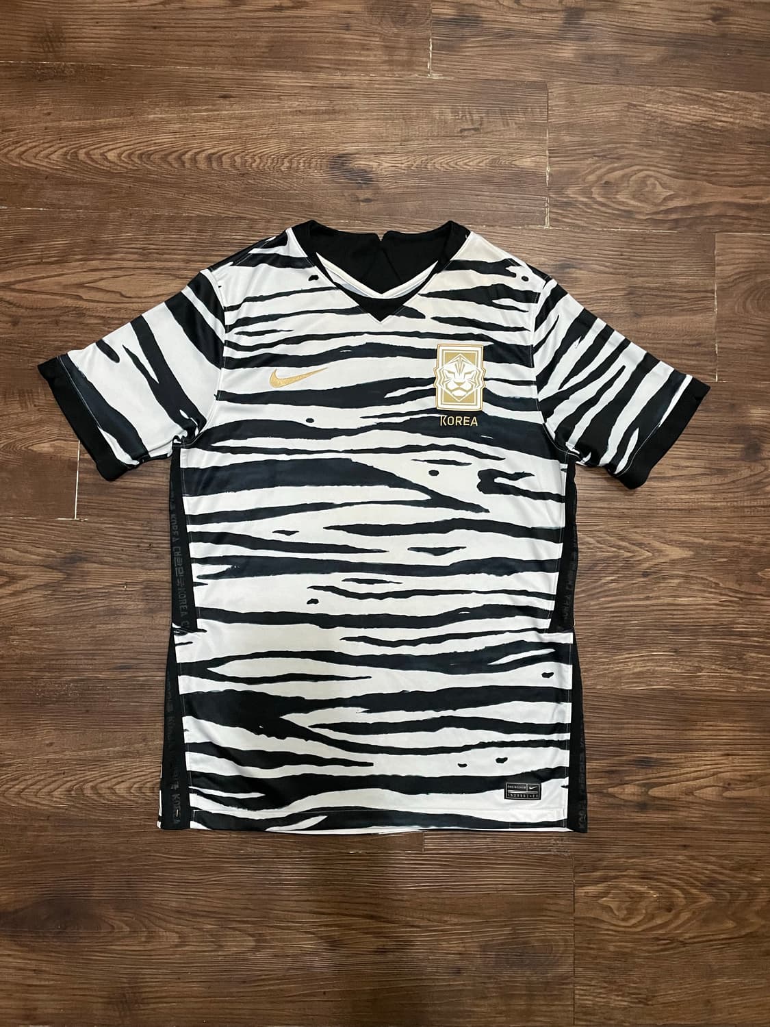 나이키 대한민국 스타디움 반팔 져지 유니폼 지브라 상품이미지2