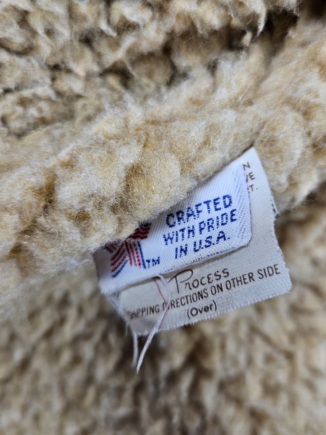 USA 쇼트 스웨이드쉘 쉐르파 웨스턴 랜처 자켓( 40 ) / 10436 상품이미지8