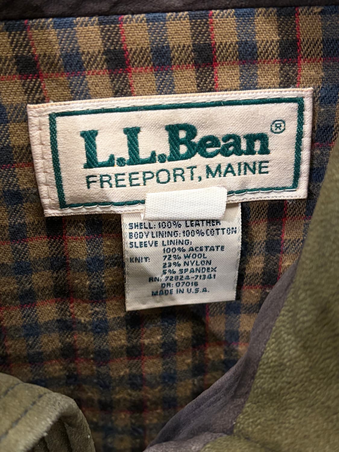90s L.L bean leather 상품이미지5