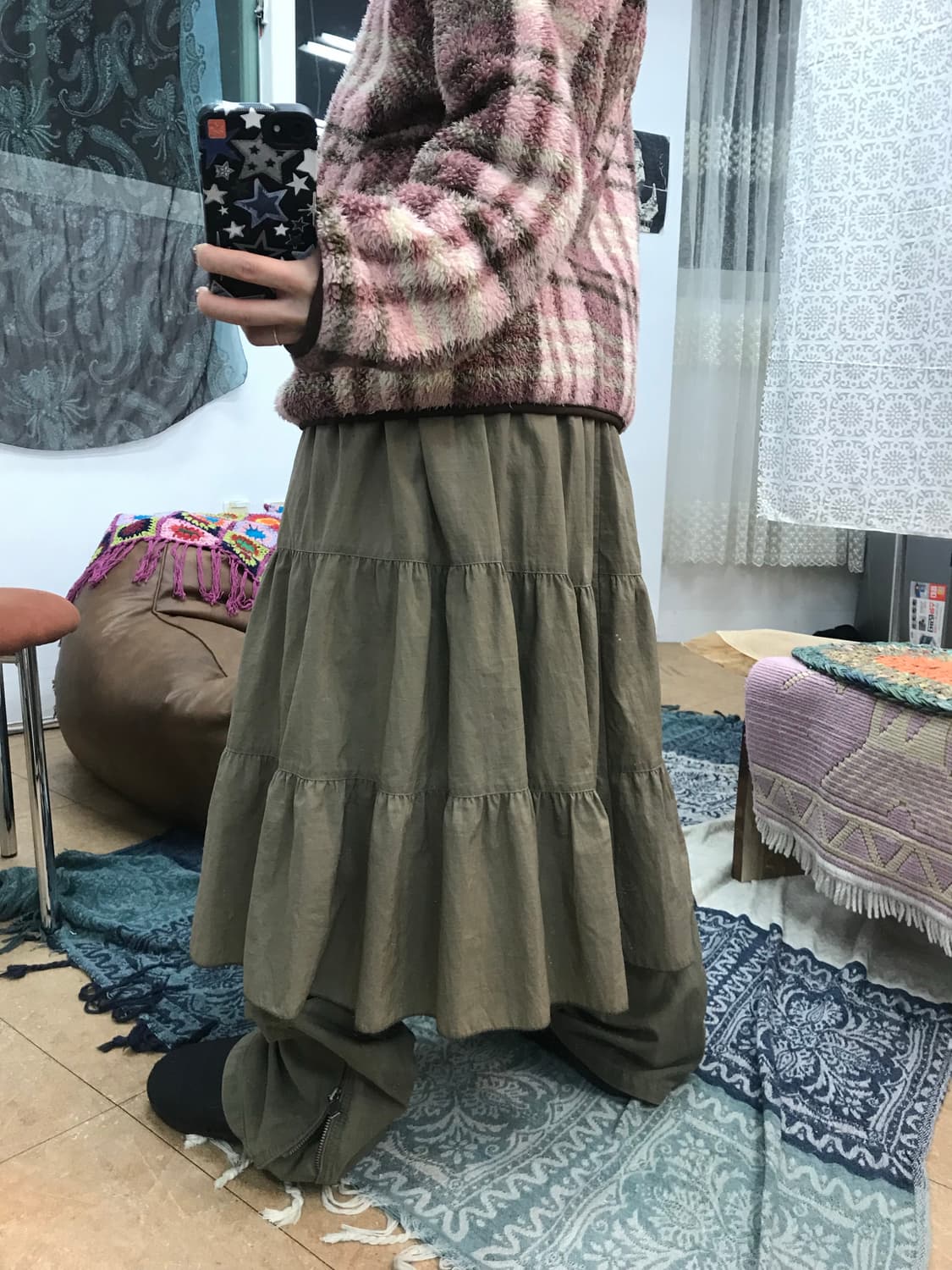 빈티지 밴딩 캉캉 스커트  상품이미지2