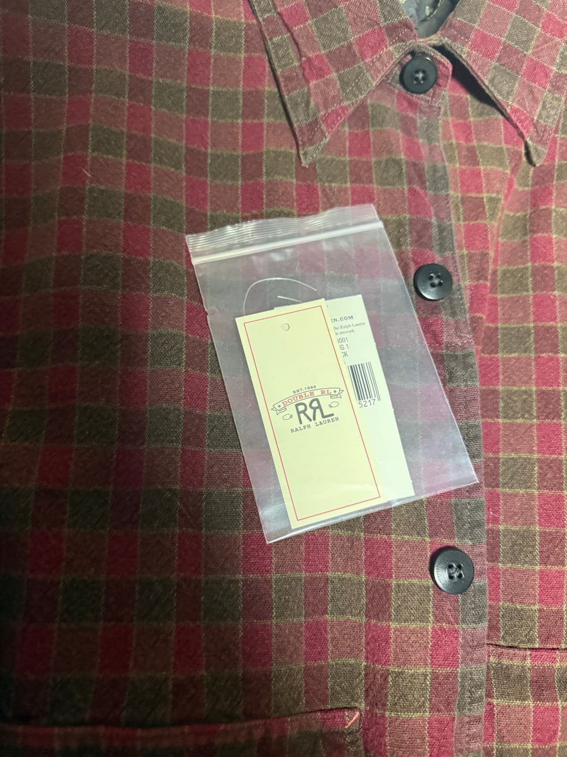 rrl 체크 우븐 셔츠 자켓  상품이미지4