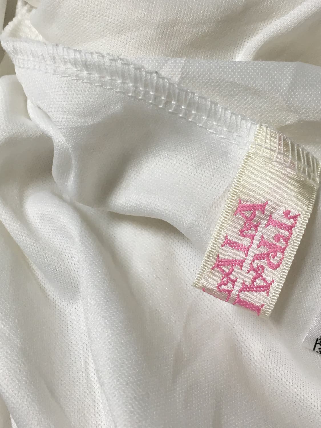 트랄라라 화이트 진주 리본 홀터 원피스 라떼 히메 갸루 러블리 리즈리사 상품이미지3