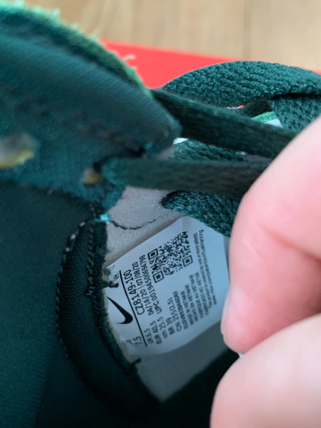 Nike 나이키 덩크하이 SP 스파르탄 그린 상품이미지7