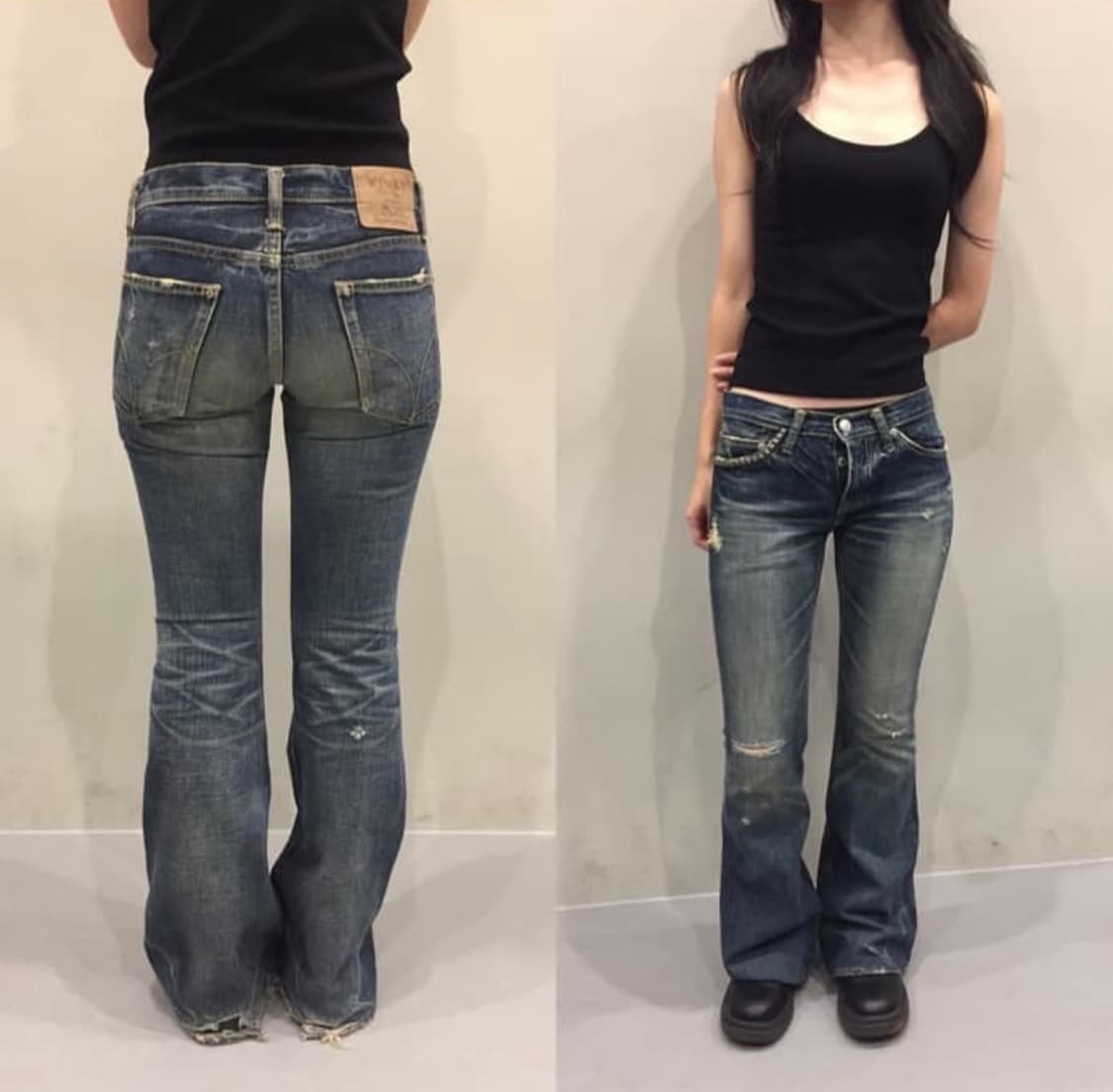 히스테릭글래머 부츠컷진 상품이미지1