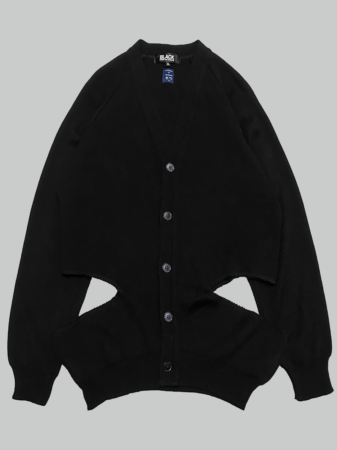 꼼데가르송 블랙 가디건 상품이미지1