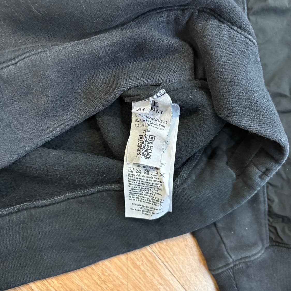 씨피컴퍼니 코튼 & 나일론 믹스 스웻셔츠 상품이미지10