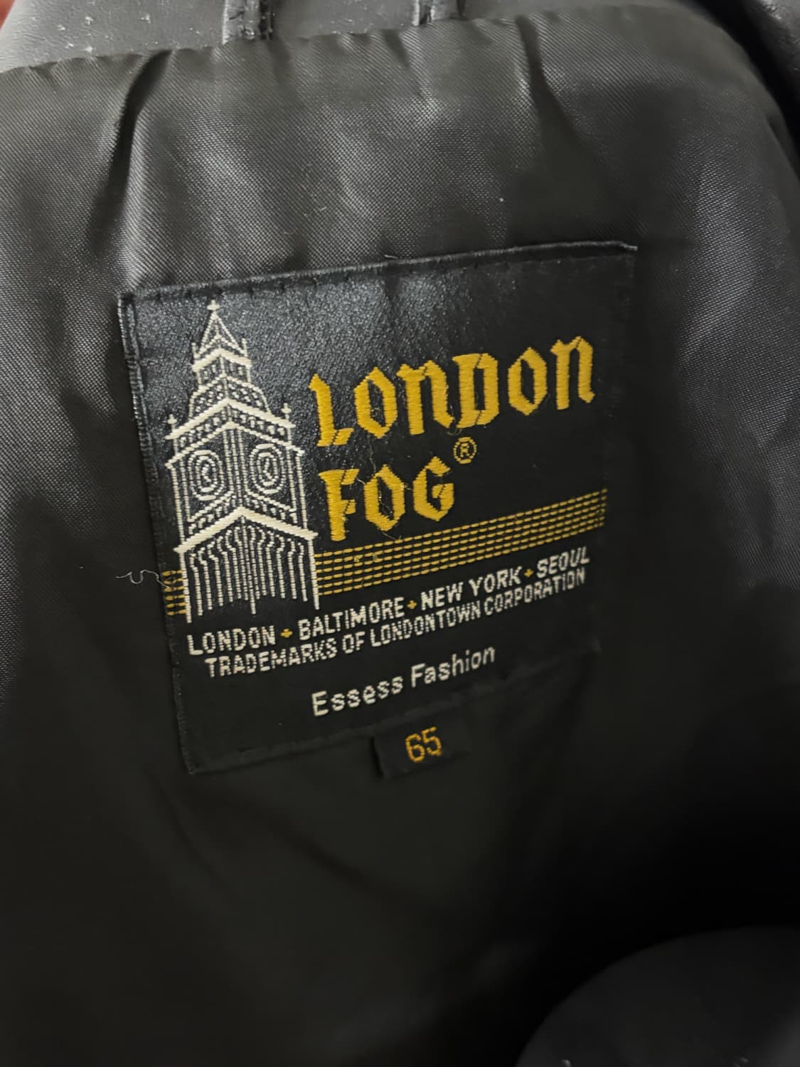 런던포그 레더 더블 블레이저 상품이미지6