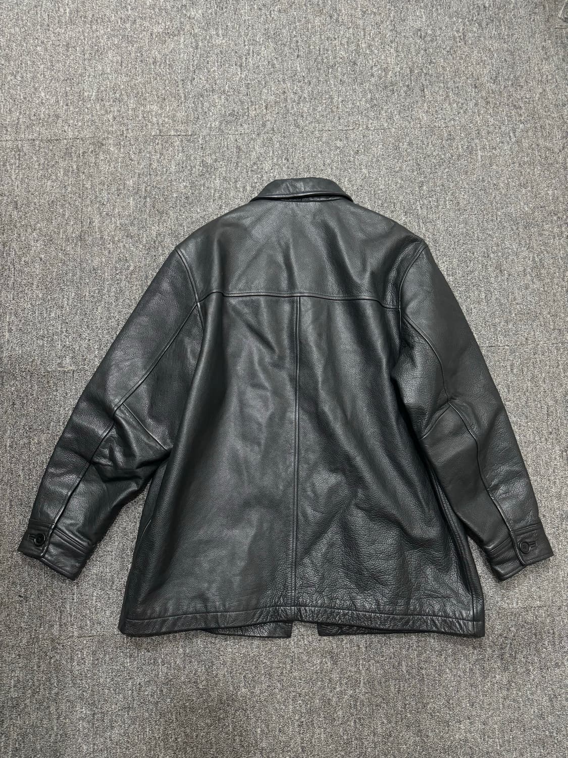 90s 올드 빈티지 갭 카우하이드 레더 카코트 L 와코마리아 st 상품이미지9