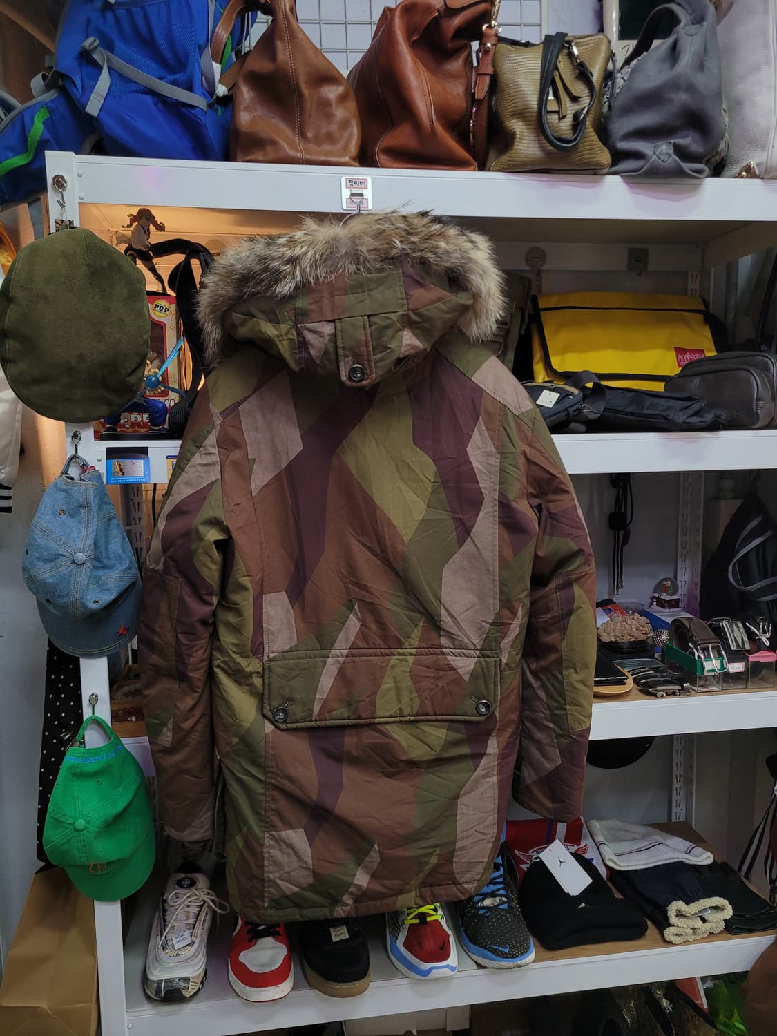 Penfield 펜필드 카모 패턴 후드 퍼 패딩 점퍼 상품이미지2