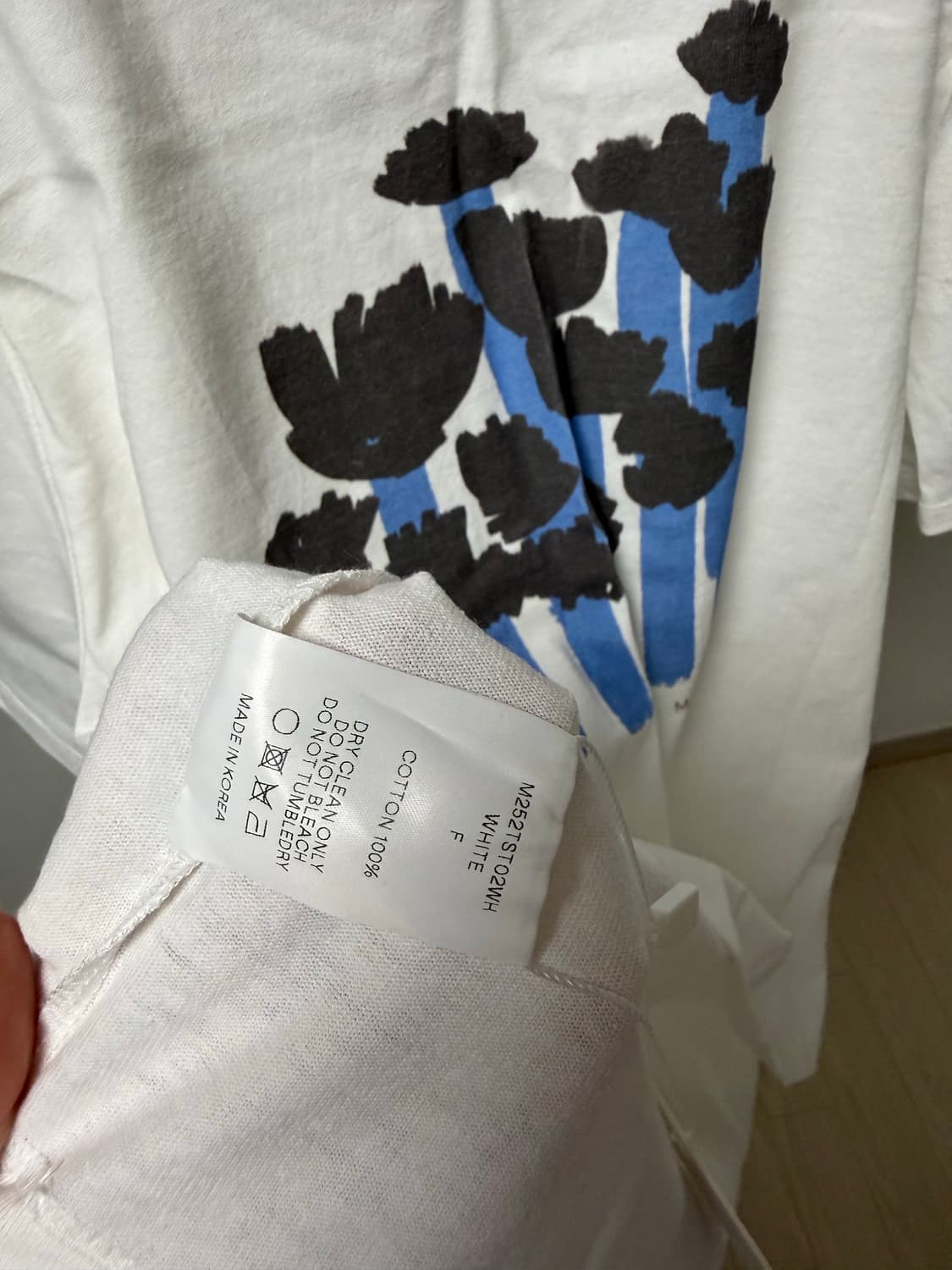 문달 플라워티셔츠 상품이미지5