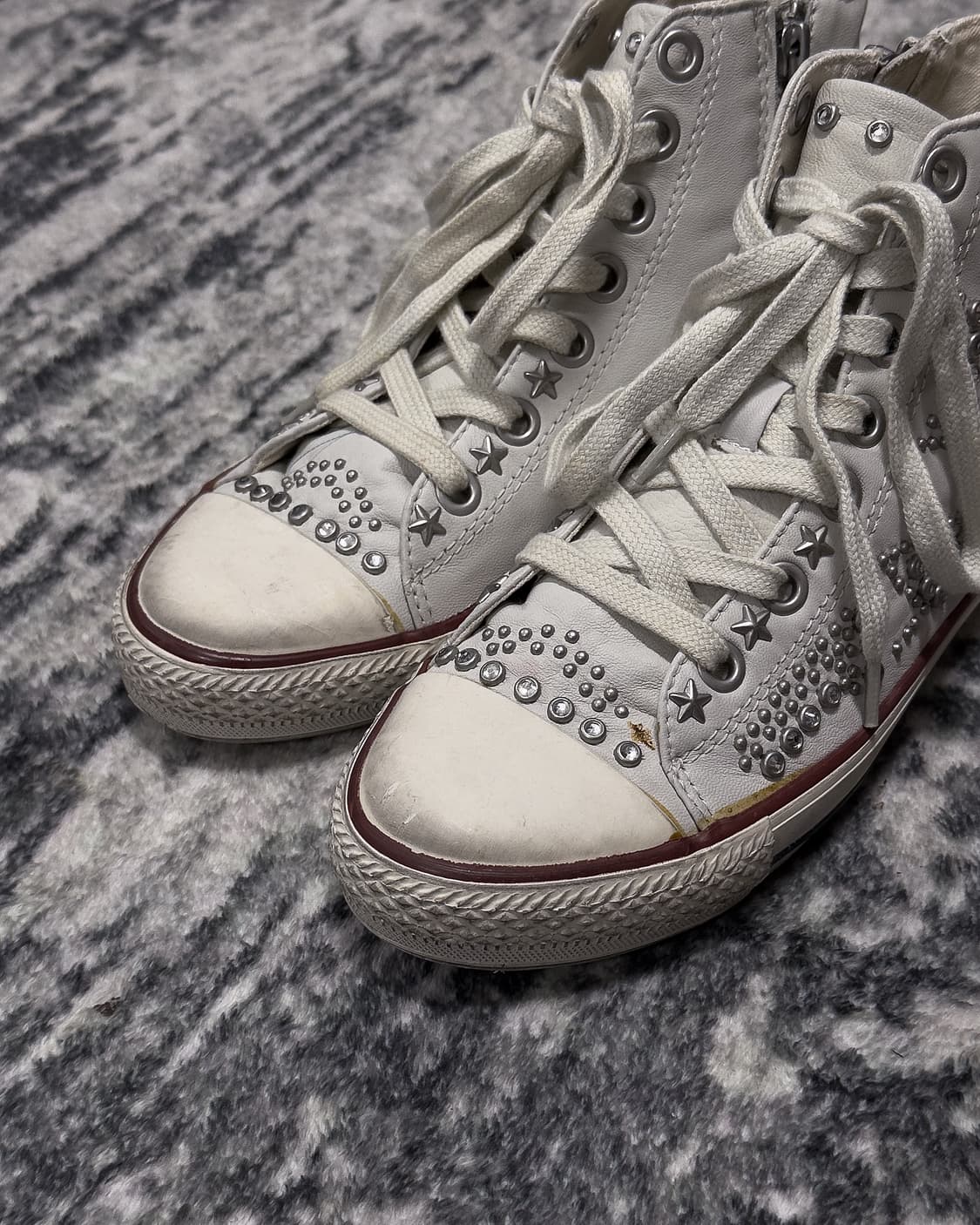 {Ash} Star Stud Leather High-Top Sneaker 상품이미지6