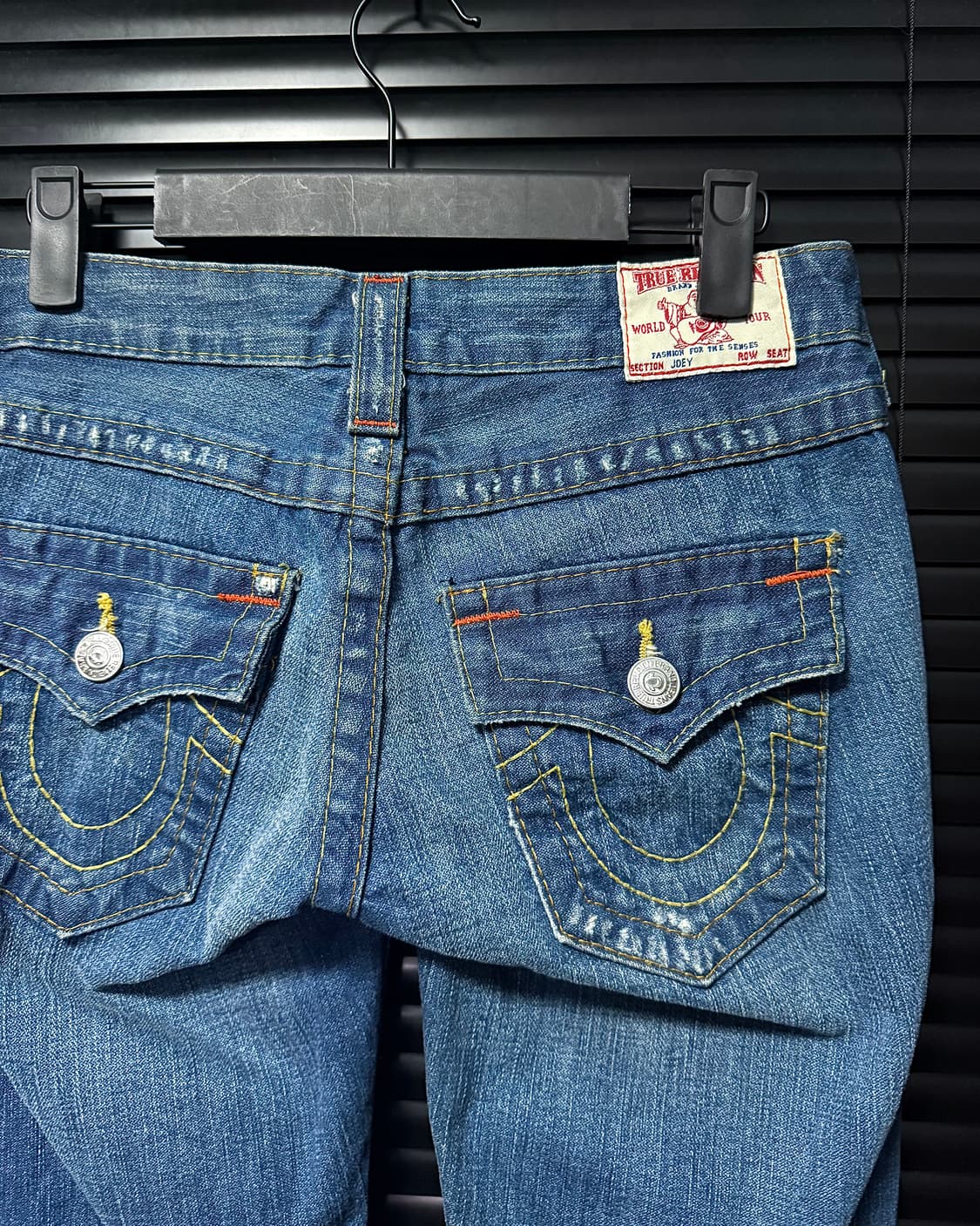 트루릴리젼 트루릴리전 디스트로이드진 찢청 웨스천 부츠컷 중청 나팔 25 상품이미지2