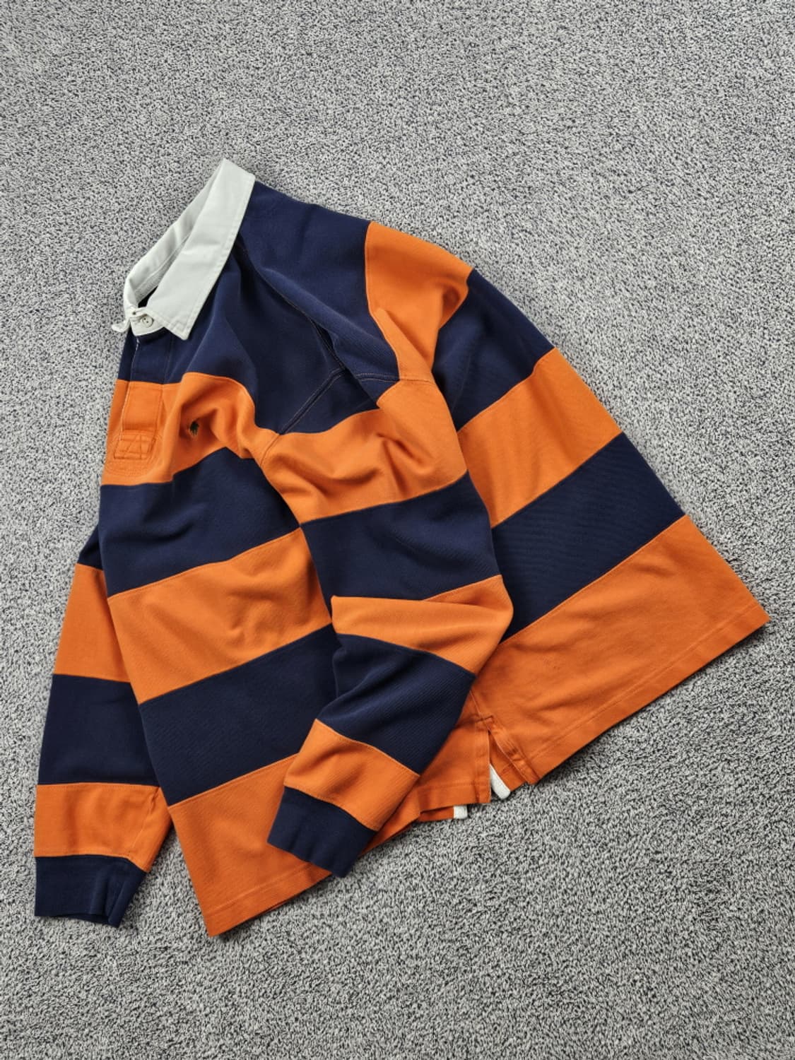 폴로랄프로렌 스트라이프 화이트카라 럭비 티셔츠 ( L ) / 10074 상품이미지3