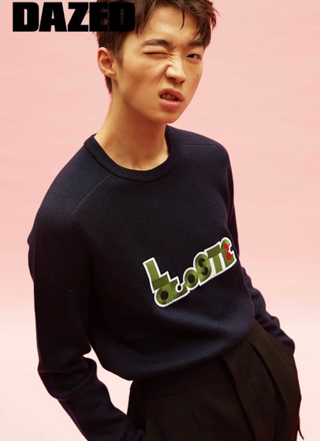 (105-110) 라코스테 네이비 스웨터 니트 상품이미지1