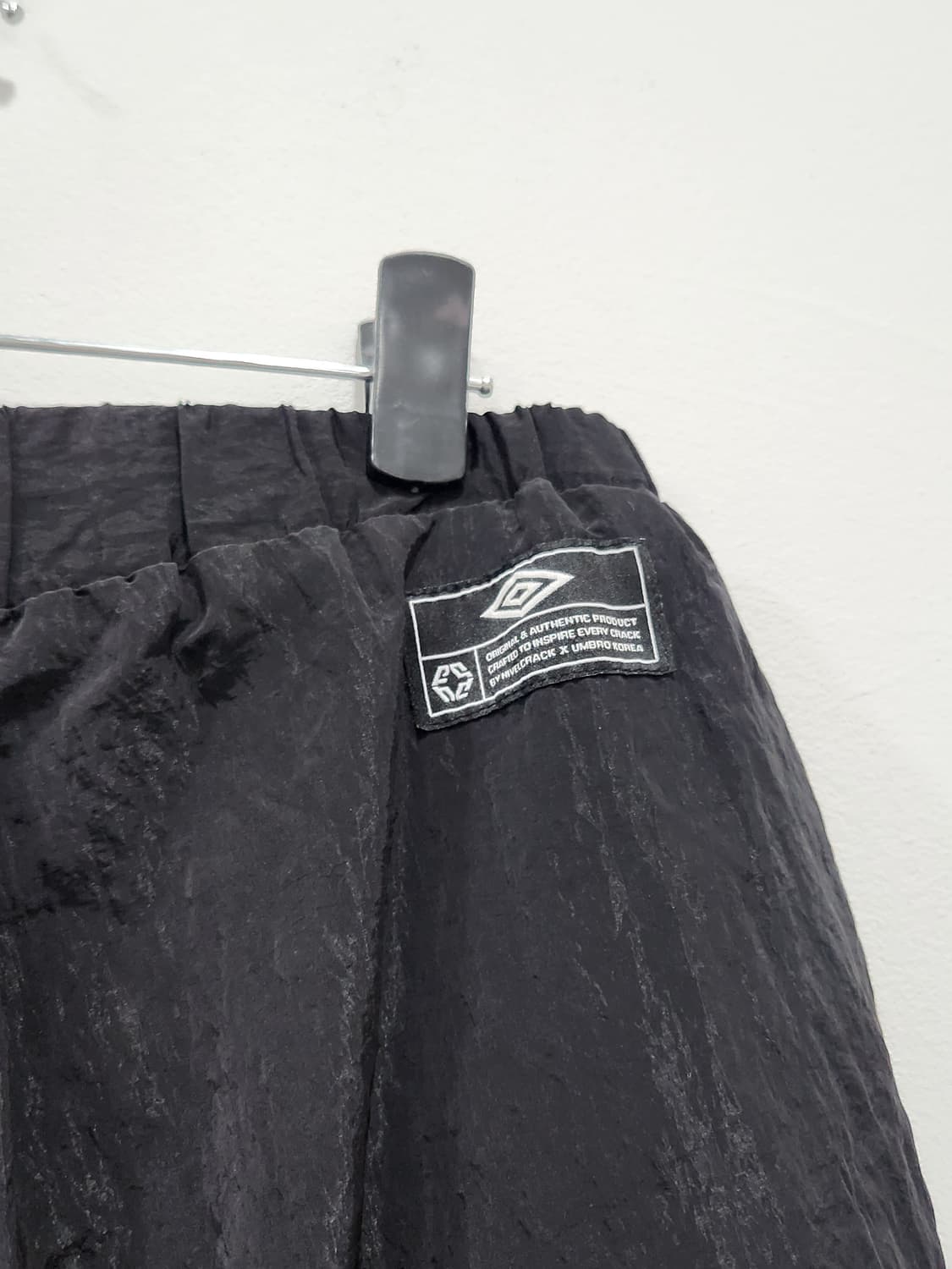 엄브로 니벨크랙 트레이닝 조거팬츠 M 블랙 상품이미지5