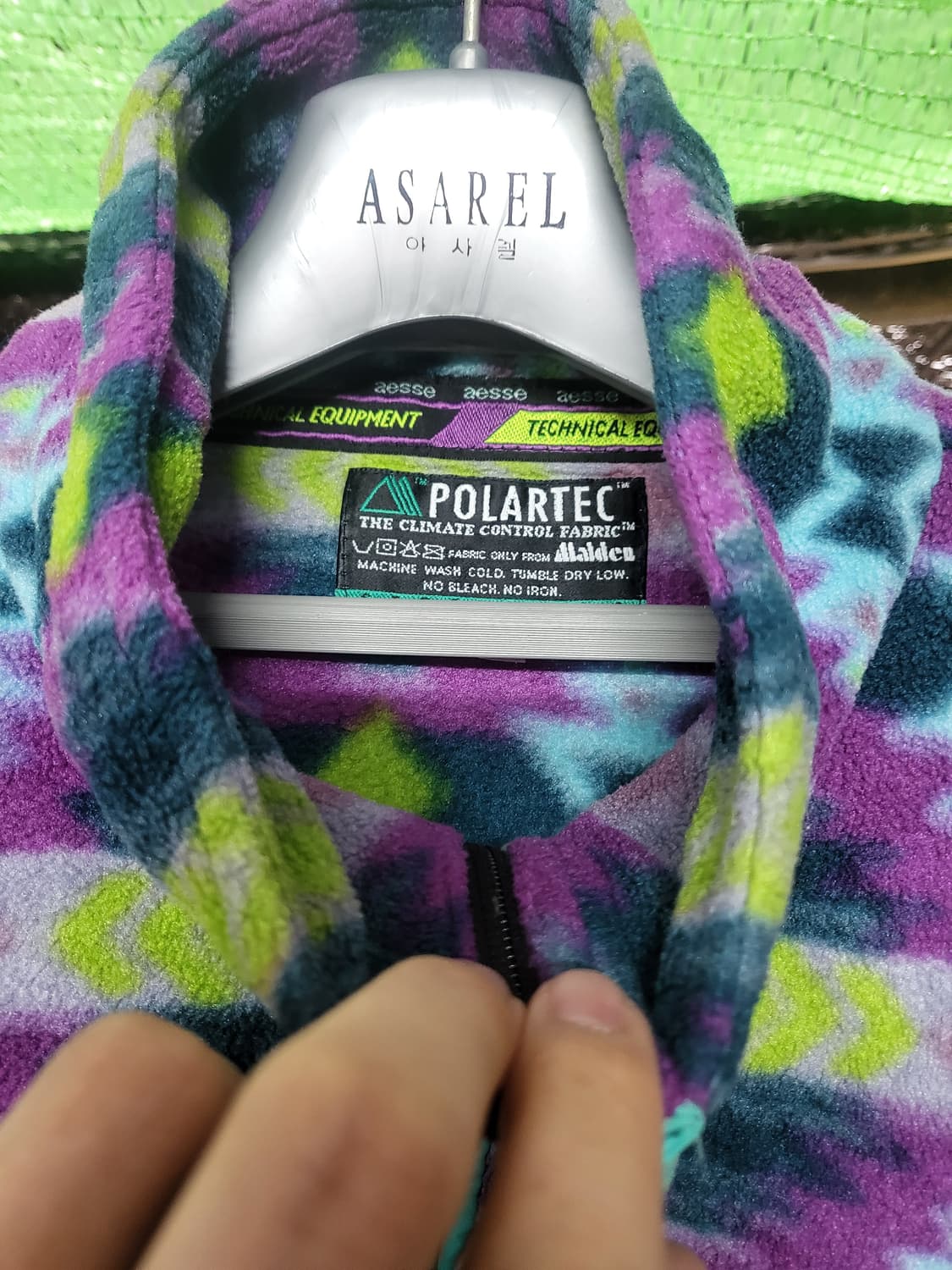 aesse 폴라텍 플리스 반집업 상품이미지4