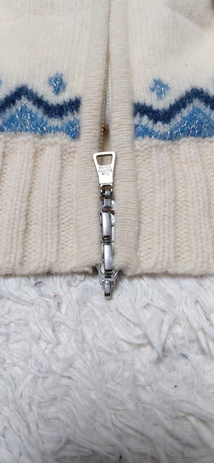 The Scotch House 눈꽃 니트 집업 38 (S) 상품이미지8