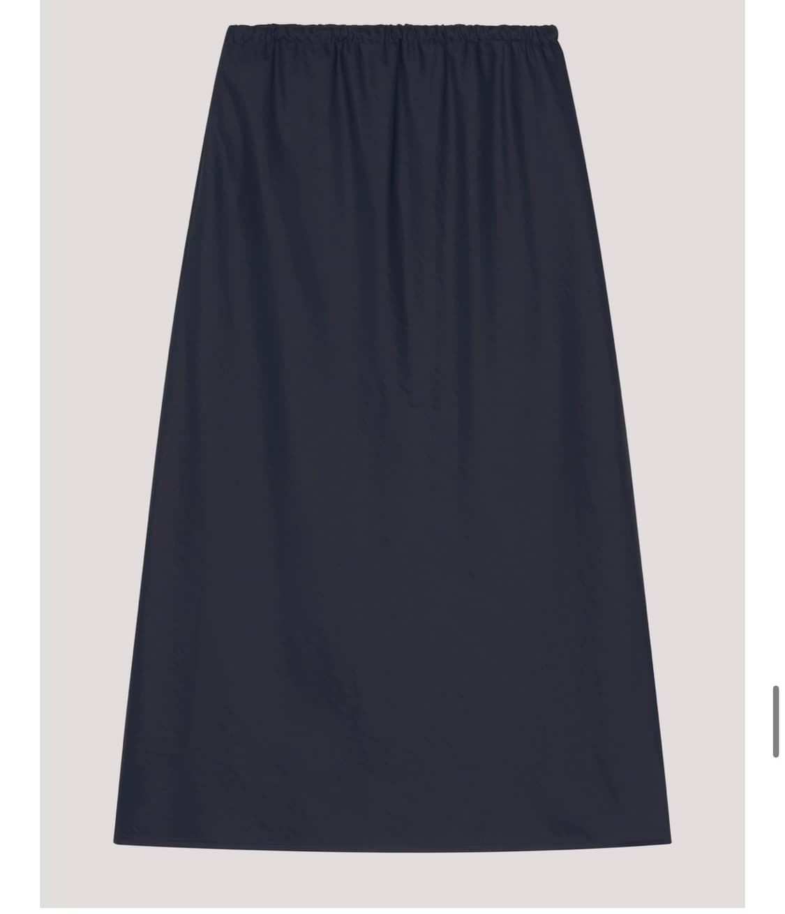 더릴 새틴 스커트 네이비(새상품) Satin skirt_Navy 상품이미지5