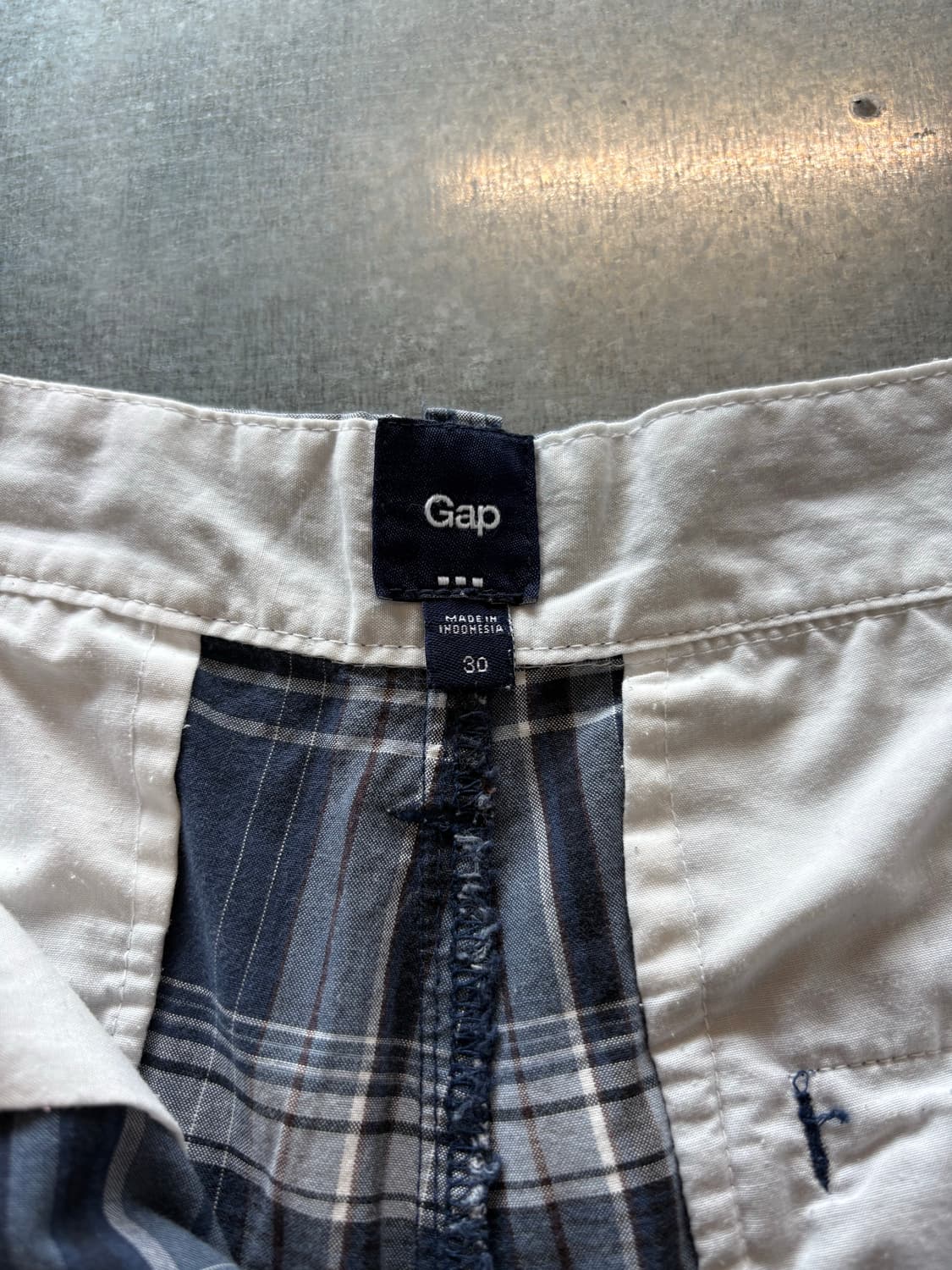 GAP 갭 체크 하프 팬츠 상품이미지5
