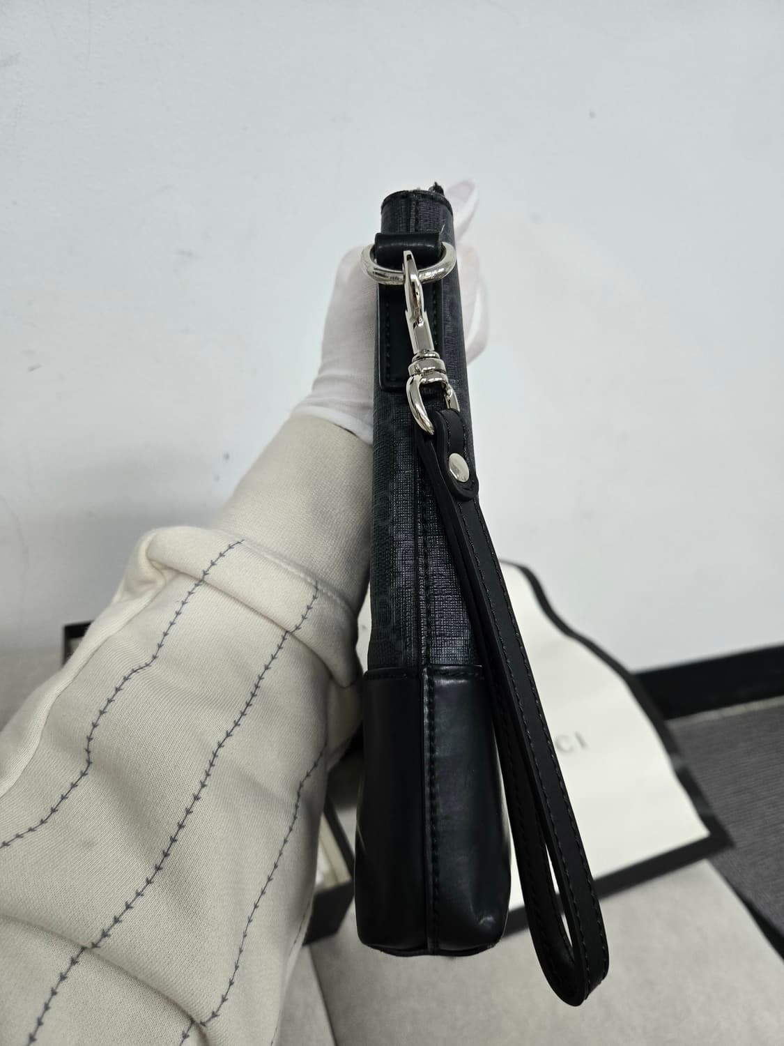 [보증서 정품] 구찌 웹삼선 클러치백 상품이미지6