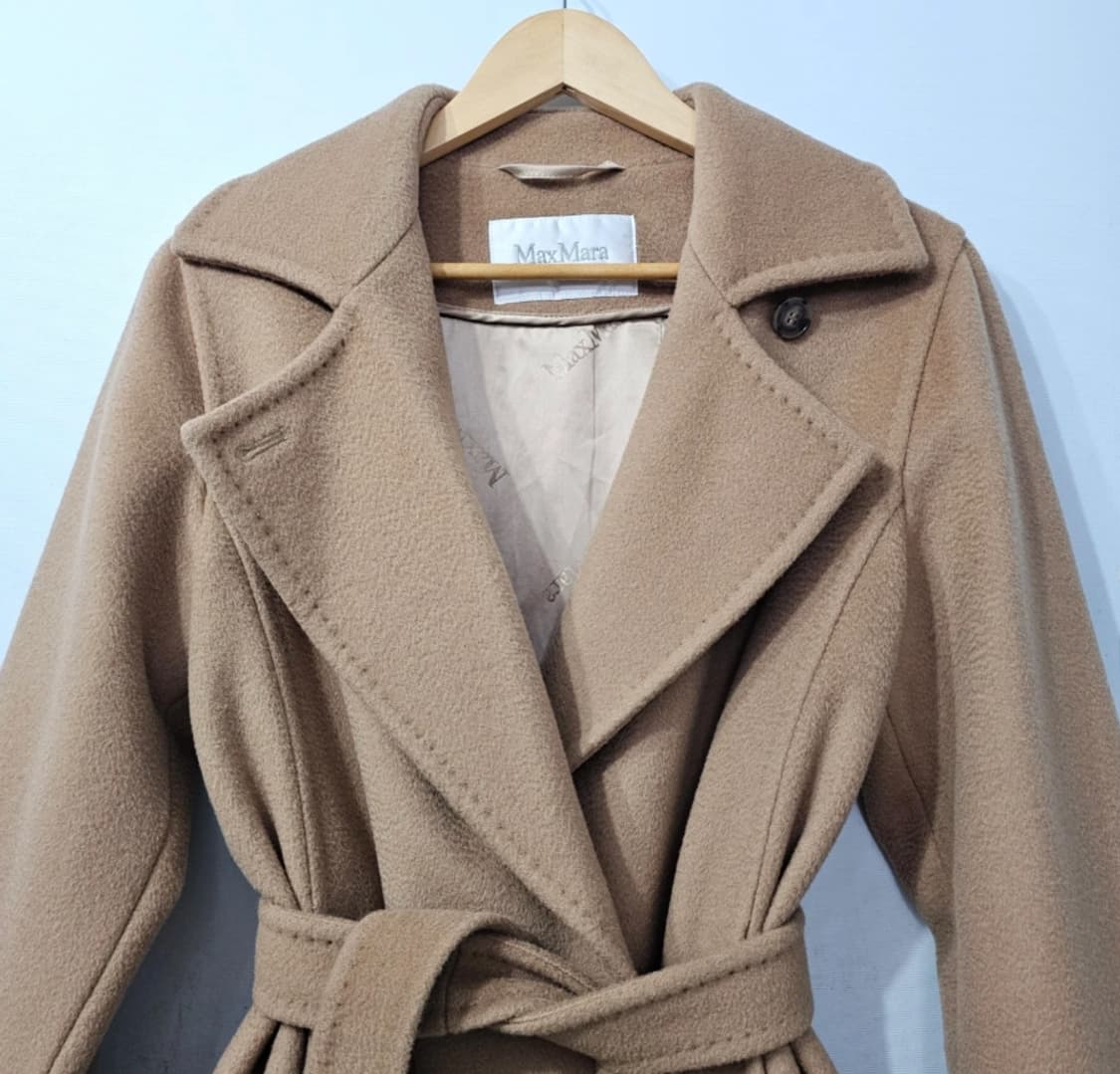 Max Mara 막스마라 카멜 롱 코트 ~66 상품이미지5