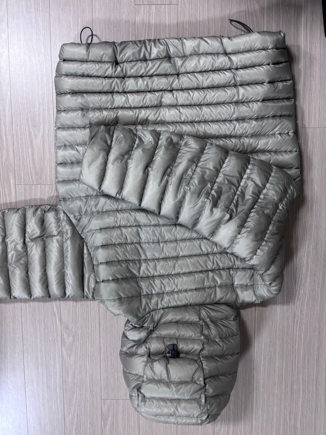 무탠다드 시티레저 경량패딩 라이트그레이 L 상품이미지4