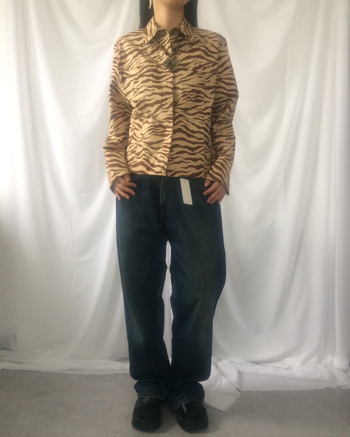 Zebra pattern jacket 상품이미지5