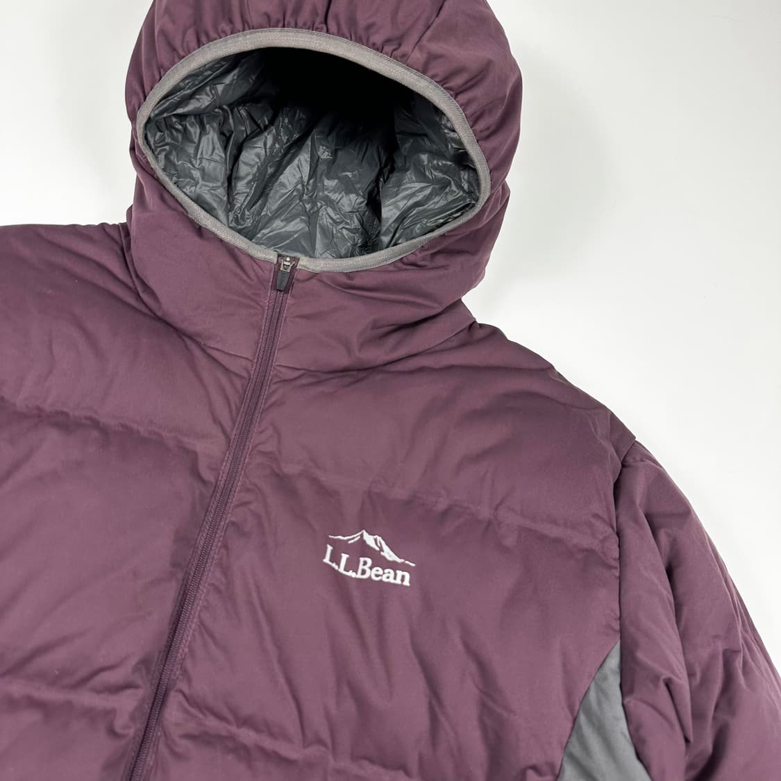 L.L.Bean 엘엘빈 고프코어 풀오버 후디 다운 L 상품이미지3