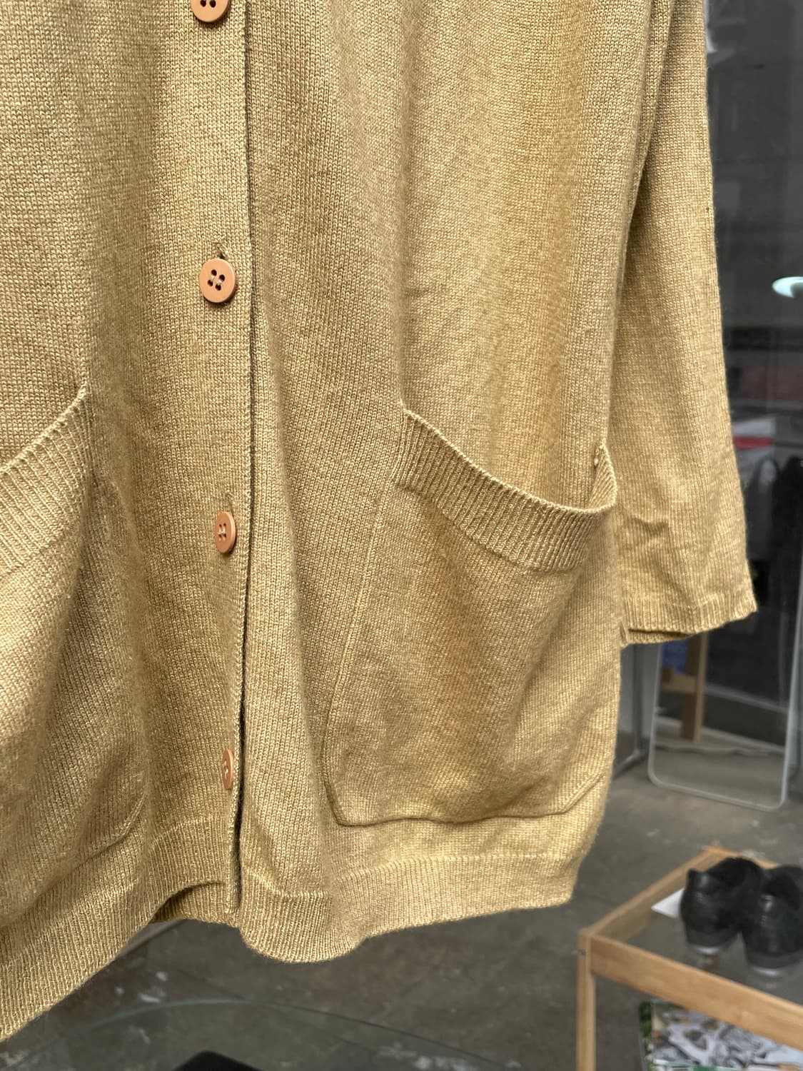 Issey Miyake cashmere cardigan 상품이미지2