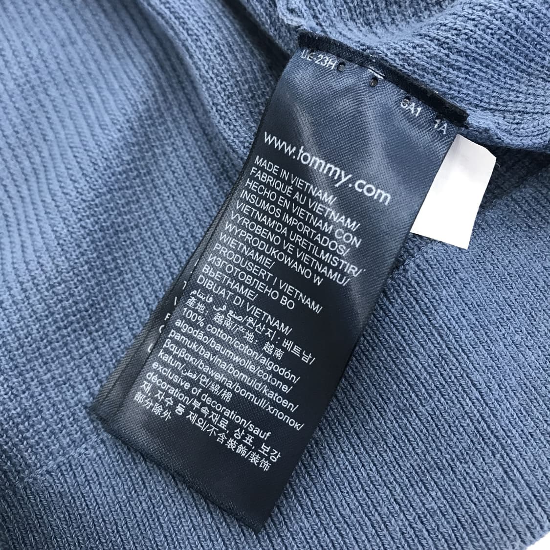 타미힐피거 오가닉코튼 니트카라티 [XL] 상품이미지5