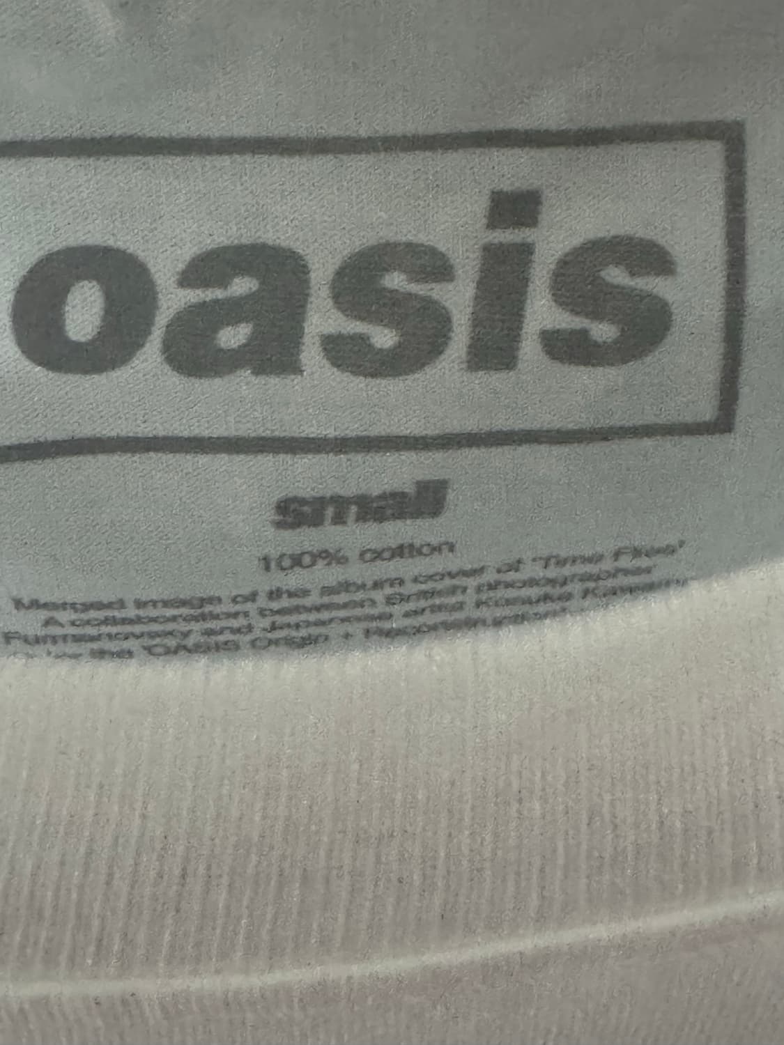 오아시스 Time Files 15주년 기념 공식 MD 상품이미지3