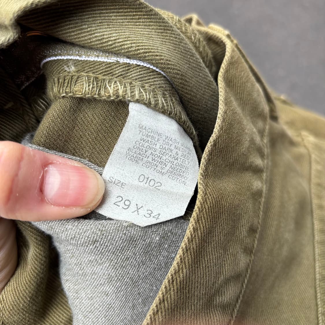 일본 리 코튼 부츠컷 상품이미지10