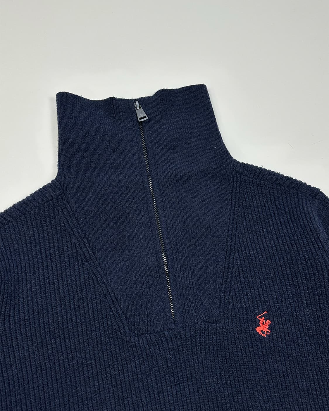 베버리힐스폴로클럽 반집업 니트 상품이미지3