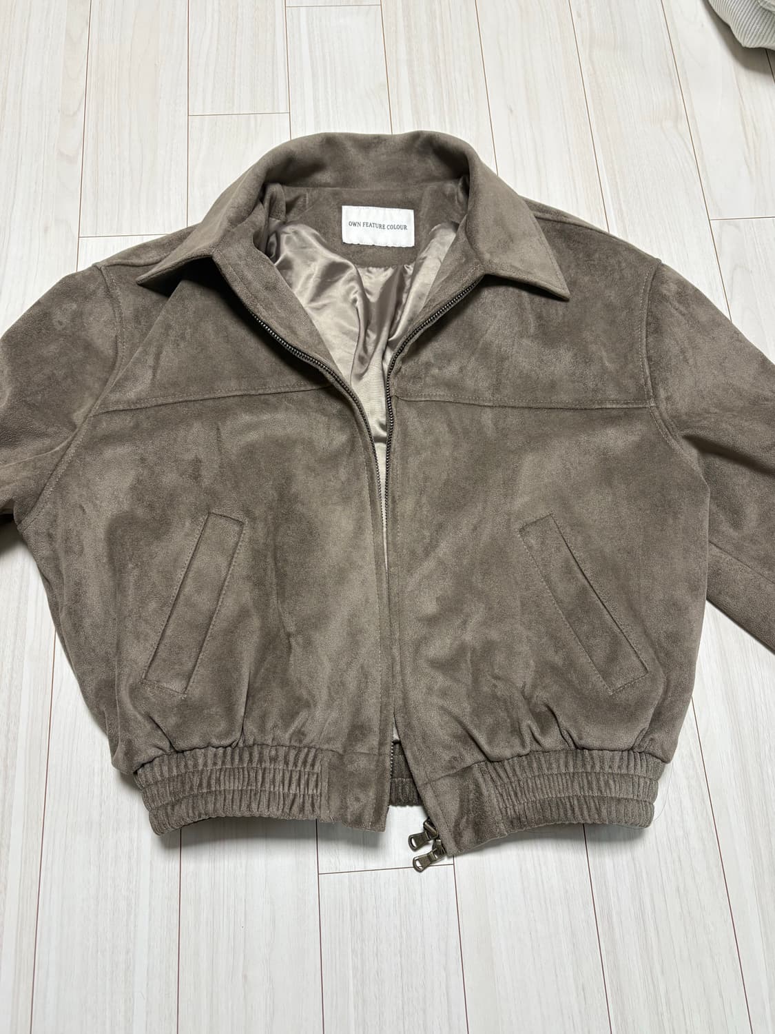 OFC Zip-up Suede Blouson 스웨이드 자켓 상품이미지3